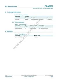 PCA8533U/2DD/2 Datasheet Page 2