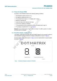 PCA8533U/2DD/2 Datasheet Page 8