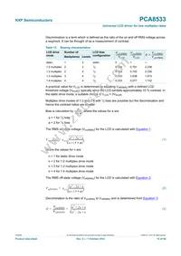 PCA8533U/2DD/2 Datasheet Page 10