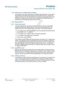 PCA8533U/2DD/2 Datasheet Page 23