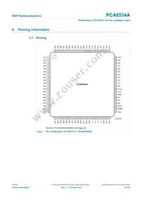 PCA8534AH/Q900/1 Datasheet Page 4