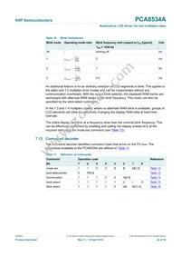 PCA8534AH/Q900/1 Datasheet Page 22