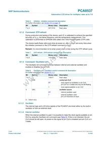 PCA8537BH/Q900/1 Datasheet Page 8