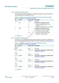 PCA8537BH/Q900/1 Datasheet Page 10