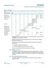 PCA8537BH/Q900/1 Datasheet Page 17