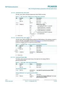 PCA8539DUG/DAZ Datasheet Page 13
