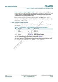 PCA8539DUG/DAZ Datasheet Page 16