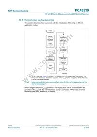 PCA8539DUG/DAZ Datasheet Page 23