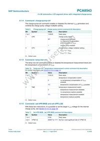 PCA8543AHL/AY Datasheet Page 8