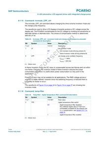 PCA8543AHL/AY Datasheet Page 12