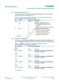 PCA8547AHT/AY Datasheet Page 11