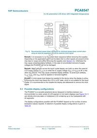 PCA8547AHT/AY Datasheet Page 22