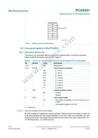 PCA8551BTT/AJ Datasheet Page 8