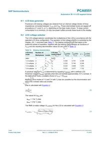 PCA8551BTT/AJ Datasheet Page 17