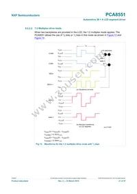 PCA8551BTT/AJ Datasheet Page 21