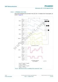 PCA8551BTT/AJ Datasheet Page 23