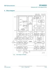 PCA8553DTT/AJ Datasheet Page 3