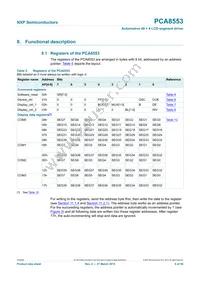 PCA8553DTT/AJ Datasheet Page 6