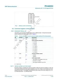 PCA8553DTT/AJ Datasheet Page 7