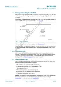 PCA8553DTT/AJ Datasheet Page 10