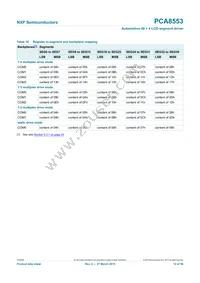 PCA8553DTT/AJ Datasheet Page 12