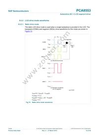 PCA8553DTT/AJ Datasheet Page 19