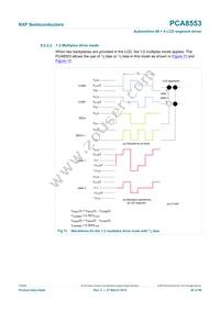 PCA8553DTT/AJ Datasheet Page 20