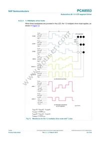 PCA8553DTT/AJ Datasheet Page 22