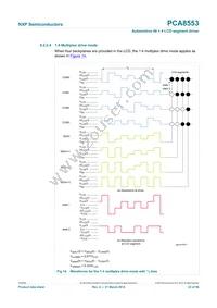 PCA8553DTT/AJ Datasheet Page 23