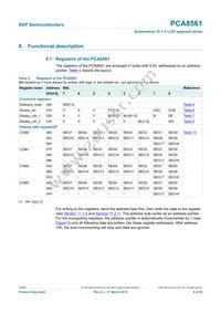 PCA8561BHN/AY Datasheet Page 6