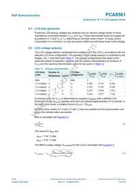 PCA8561BHN/AY Datasheet Page 15