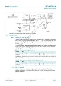 PCA8565AU/5BB/1 Datasheet Page 19
