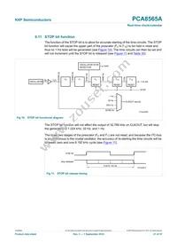 PCA8565AU/5BB/1 Datasheet Page 21