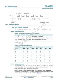 PCA8565BS/1 Datasheet Page 9