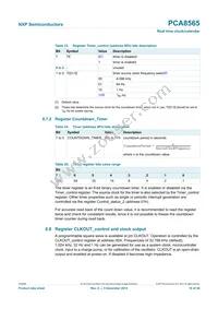 PCA8565BS/1 Datasheet Page 16