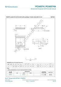 PCA8574ATS Datasheet Page 20