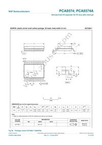 PCA8574ATS Datasheet Page 21