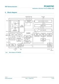 PCA8576CH/Q900 Datasheet Page 3
