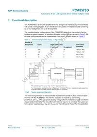 PCA8576DU/2DA/Q2 Datasheet Page 5