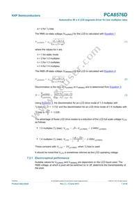 PCA8576DU/2DA/Q2 Datasheet Page 7