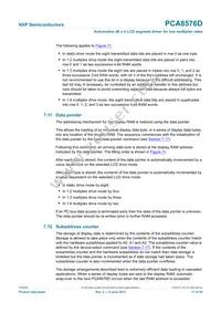 PCA8576DU/2DA/Q2 Datasheet Page 17