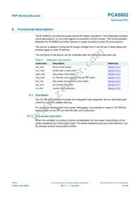 PCA8802CX8/B/1 Datasheet Page 6