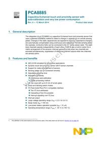 PCA8885TS/Q900/1 Datasheet Cover