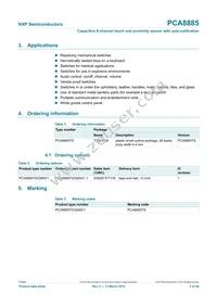 PCA8885TS/Q900/1 Datasheet Page 2