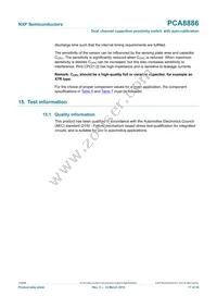 PCA8886TS/Q900/1 Datasheet Page 17