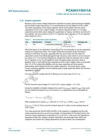 PCA9411UKZ Datasheet Page 18