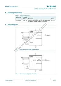 PCA9502BS Datasheet Page 2