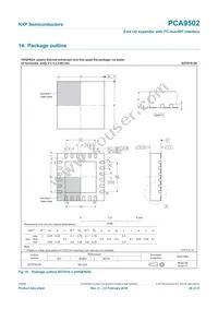 PCA9502BS Datasheet Page 20