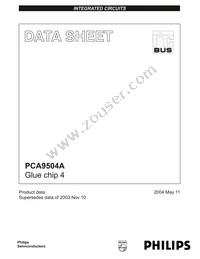 PCA9504ADGG Datasheet Cover