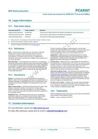 PCA9507D Datasheet Page 19